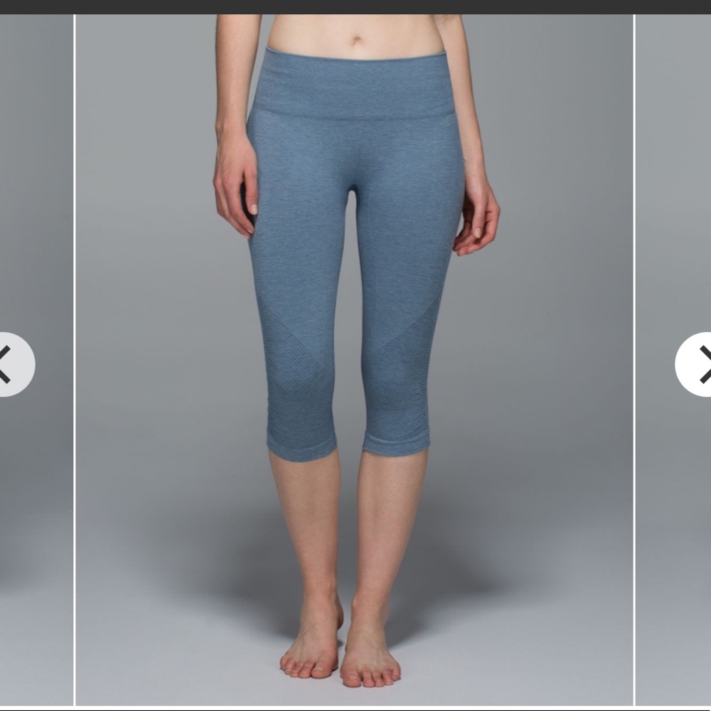 Lululemon in the flow crop